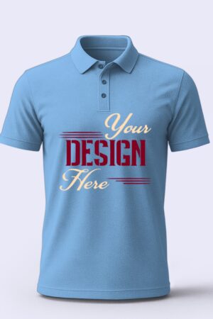 classic polo t shirt with customization options